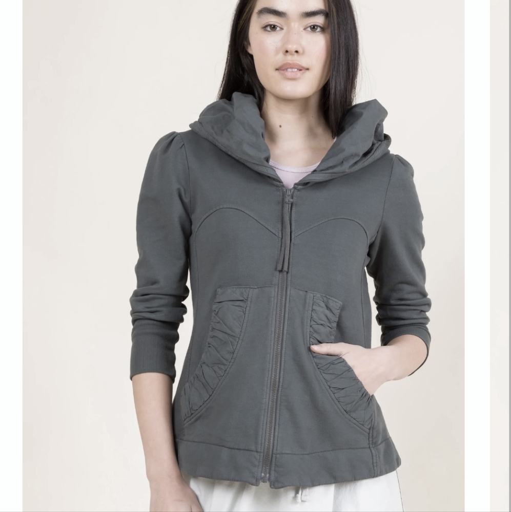 Prairie underground grey green cloak jacket